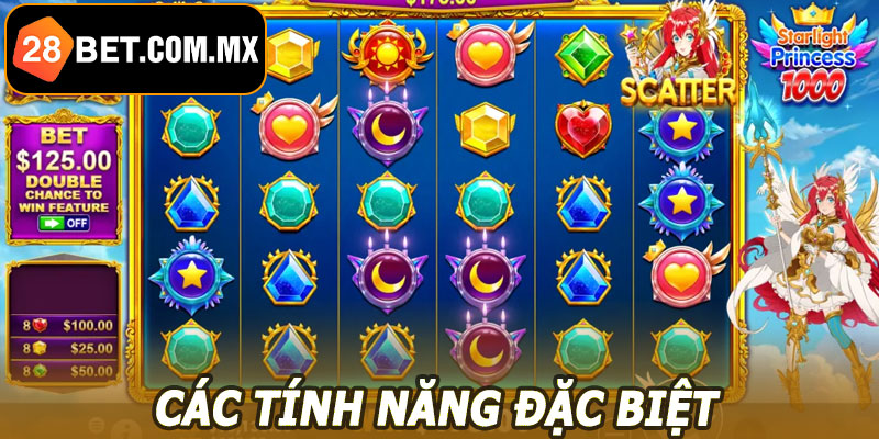 Các tính năng đặc biệt của Starlight Princess 28BET
